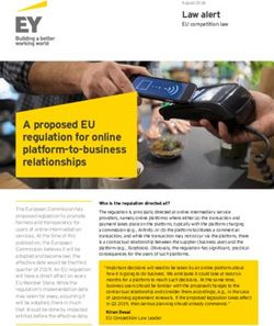 A proposed EU regulation for online platform-to-business relationships - EY