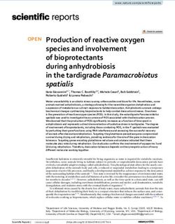 Production of reactive oxygen species and involvement of bioprotectants during anhydrobiosis in the tardigrade Paramacrobiotus spatialis