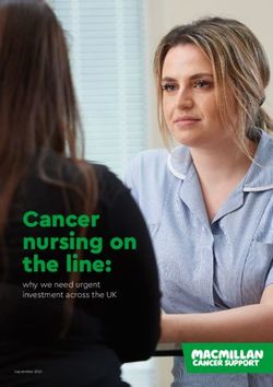 Cancer nursing on the line: why we need urgent investment across the UK