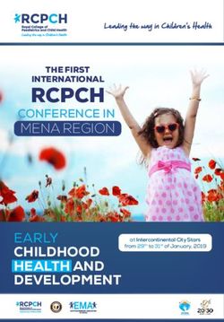 RCPCH CONFERENCE IN MENA REGION - EARLY CHILDHOOD HEALTH AND DEVELOPMENT - rcpch mena