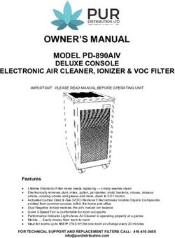 OWNER'S MANUAL MODEL PD-890AIV DELUXE CONSOLE - Pur Distribution Ltd.