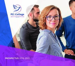 PROSPECTUS 2019-2020 - PCI College
