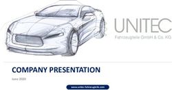 COMPANY PRESENTATION FAHRZEUGTEILE GMBH & CO. KG - UNITEC FAHRZEUGTEILE GMBH ...