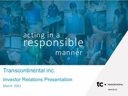 Responsible manner Transcontinental inc - TC ...