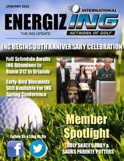 ENERGIZ - INTERNATIONAL NETWORK OF GOLF