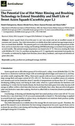 The Potential Use of Hot Water Rinsing and Brushing Technology to Extend Storability and Shelf Life of Sweet Acorn Squash (Cucurbita pepo L.) - MDPI