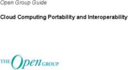 Cloud Computing Portability and Interoperability - Open Group Guide