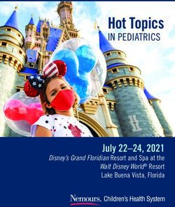 Hot Topics IN PEDIATRICS - July 22-24, 2021