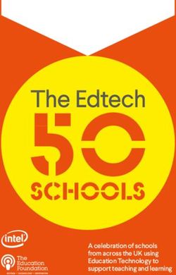 A celebration of schools from across the UK using Education Technology to support teaching and learning
