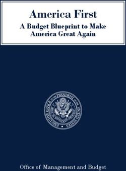 America First A Budget Blueprint to Make America Great Again - Office of Management and Budget - WhiteHouse.gov