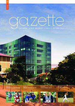 BRISBANE GIRLS GRAMMAR SCHOOL / AUTUMN 2019 - IN THIS ISSUE