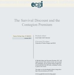 The Survival Discount and the Contagion Premium