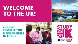 WELCOME TO THE UK! THE BEST POSSIBLE YOU MADE POSSIBLE IN THE UK.