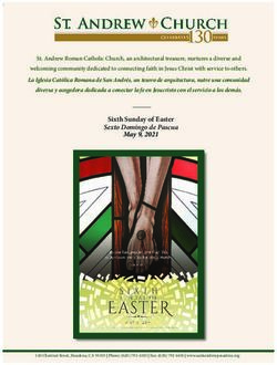 Sixth Sunday of Easter Sexto Domingo de Pascua