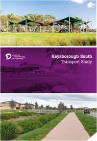 Keysborough South Transport Study - Greater Dandenong