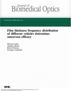 Film thickness frequency distribution of different vehicles determines sunscreen efficacy