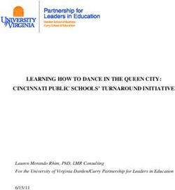 LEARNING HOW TO DANCE IN THE QUEEN CITY: CINCINNATI PUBLIC SCHOOLS' TURNAROUND INITIATIVE - LAUREN MORANDO RHIM, PHD, LMR CONSULTING FOR THE ...