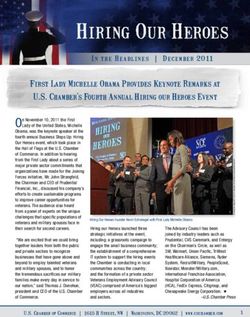 First Lady Michelle Obama Provides Keynote Remarks at U.S. Chamber's Fourth Annual Hiring our Heroes Event