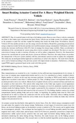 Smart Braking Actuator Control For A Heavy Weighted Electric Vehicle