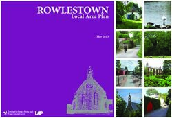 ROWLESTOWN Local Area Plan - May 2013 - Fingal County Council