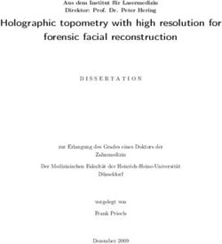 Holographic topometry with high resolution for forensic facial reconstruction