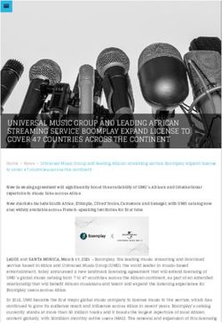 UNIVERSAL MUSIC GROUP AND LEADING AFRICAN STREAMING SERVICE BOOMPLAY EXPAND LICENSE TO COVER 47 COUNTRIES ACROSS THE CONTINENT