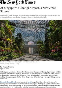 At Singapore's Changi Airport, a New Jewel Shines - Amazon S3