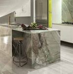 Over the Edge Waterfall islands and counters add sleek appeal to any space