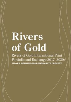 Rivers of Gold Rivers of Gold International Print Portfolio and Exchange 2017-2020: La Trobe University