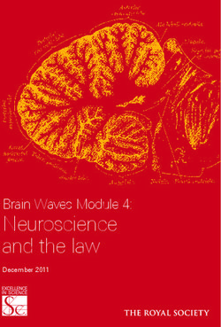 Neuroscience and the law - Brain Waves Module 4: December 2011