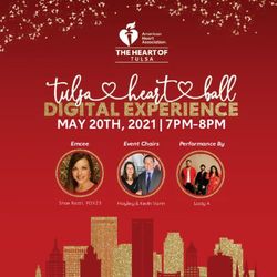 MAY 20TH, 2021 | 7PM-8PM - Emcee Event Chairs - American Heart Association