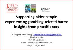 Supporting older people experiencing gambling-related harm: Insights from practitioners - Dr. Stephanie Bramley () ...