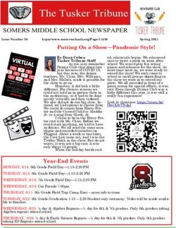 Putting On a Show-Pandemic Style!