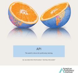 American Proficiency Institute. The world's Choice for Proficiency Testing.