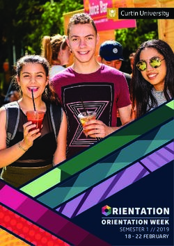 SEMESTER 1 // 2019 18 - 22 FEBRUARY - Curtin Student Services