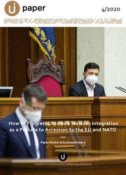 4/2020 How to Progress Ukraine's Western Integration as a Prelude to Accession to the EU and NATO