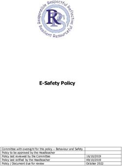 E-Safety Policy - Ravenor Primary School
