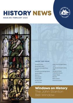 HISTORY NEWS - Royal Historical Society of Victoria