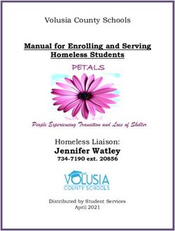 PETALS - Jennifer Watley Homeless Liaison: Volusia County Schools