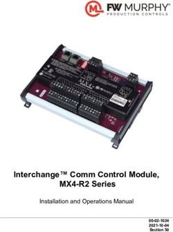 Interchange Comm Control Module, MX4-R2 Series - Installation and Operations Manual - FW ...