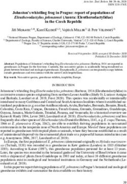 Johnston's whistling frog in Prague: report of populations of Eleutherodactylus johnstonei (Anura: Eleutherodactylidae) in the Czech Republic