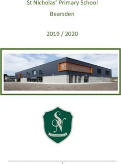 St Nicholas' Primary School Bearsden 2019 / 2020