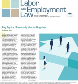 Pay Equity: Somebody Has to Regulate - By Sabine Jean - Wiley Rein