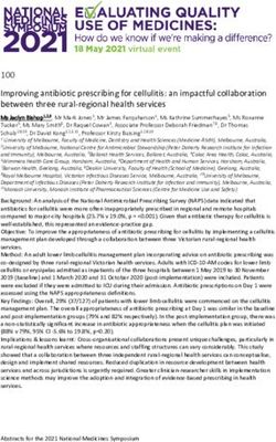 Improving antibiotic prescribing for cellulitis: an impactful collaboration between three rural-regional health services - NPS ...
