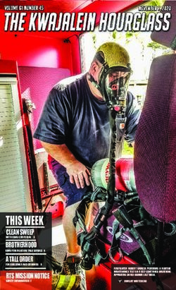 THIS WEEK CLEAN SWEEP BROTHERHOOD A TALL ORDER - U.S. Army Space and Missile ...