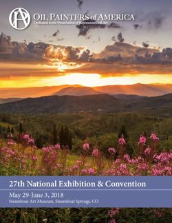27th National Exhibition & Convention - May 29-June 3, 2018 Steamboat Art Museum, Steamboat Springs, CO - Oil Painters of America