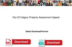City Of Calgary Property Assessment Appeal