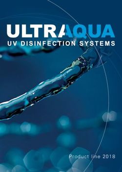 Product line 2018 - UltraAqua
