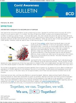 EFFECTIVE February 10, 2021