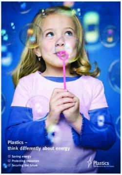 Plastics - think differently about energy - Saving energy Protecting resources Securing the future - PlasticsEurope